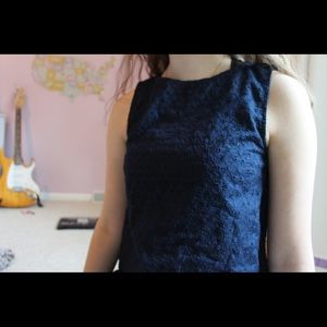 NWOT eyelet sleeveless blouse from Uniqlo